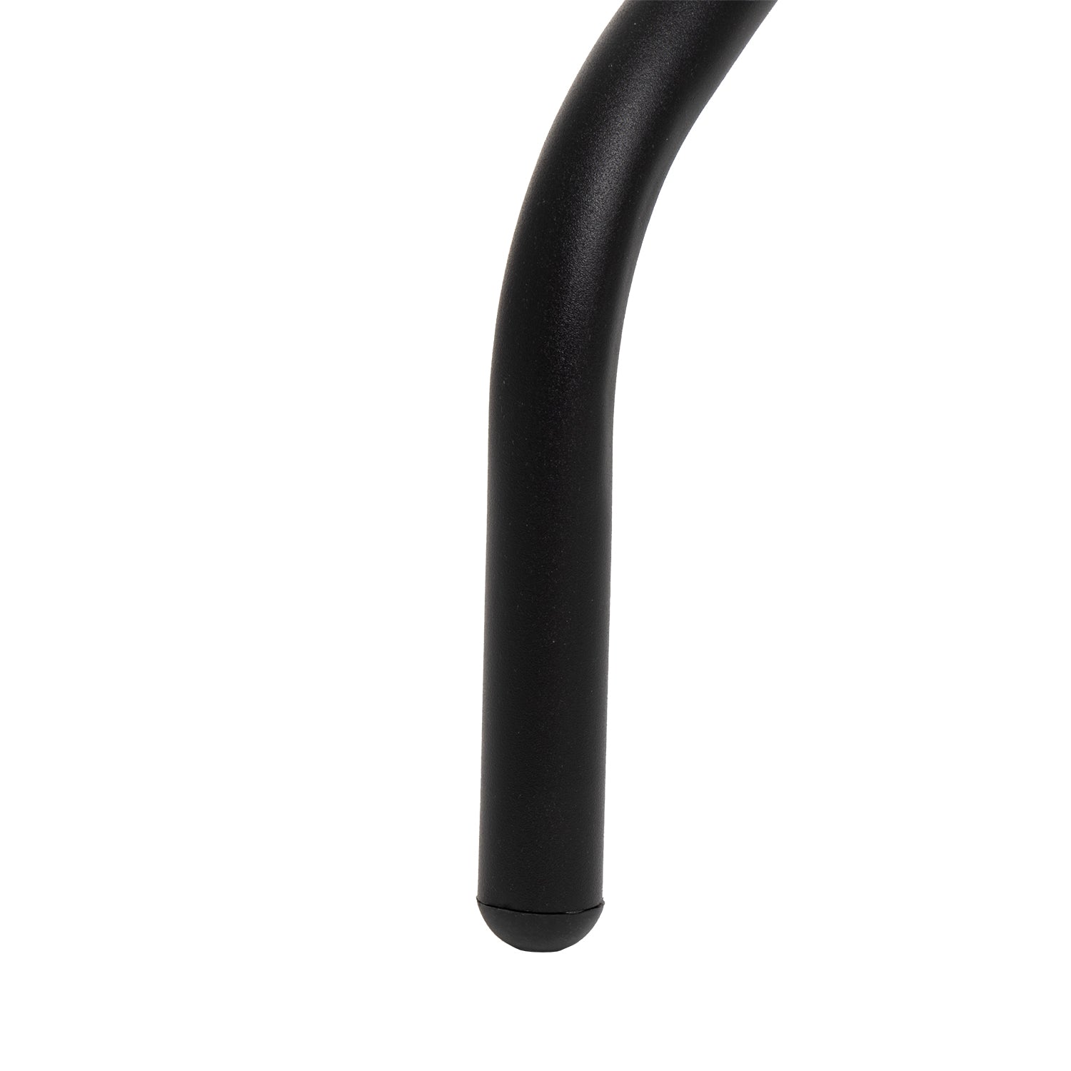 VESTIAMO CASA GIARDINO - Tavolo da giardino Tondo nero con top in vetro - h70 cm diametro 60 cm